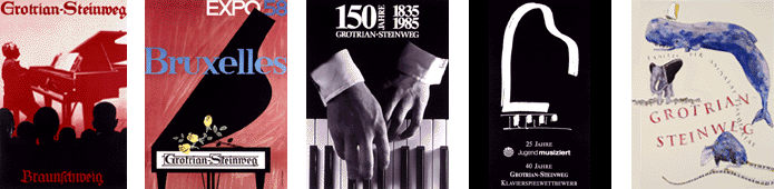 Grotrian-Steinweg posters